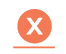 Icon: Ueber einer roten Linie ist ein roter Kreis mit weissem X-Zeichen in der Mitte abgebildet.