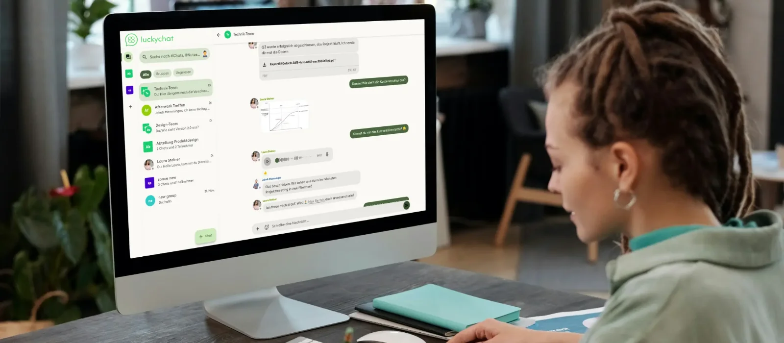 luckychat von luckycloud: Der neue Open-Source-Messenger für optimale Team-Kommunikation